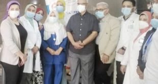 فريق المركز الطبي لسكك حديد مصر بقيادة اللواء طبيب عاطف إمام